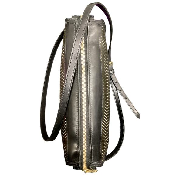 Never Used Vintage Dooney &Bourke Crossbody Women’s 1Size Leather Black & Yellow - Picture 6 of 9